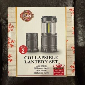 Collapsible Lantern Set